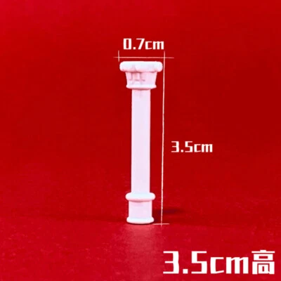 10PC HO/OO Scale Miniatures DIY Roman Column Myth Scene Garden Sand Table Model - Image 1 of 4