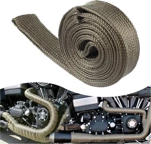 Spark Plug Wire Heat Shield Heat Hose 1" IDX10' Heat Sleeve Adjustable Fuel Line - Picture 1 of 8