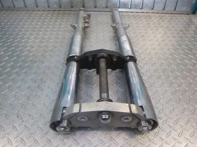 2008 Hyosung Aquila GV 250 Front End Suspension Fork Set Triple Tree - Image 1 of 4