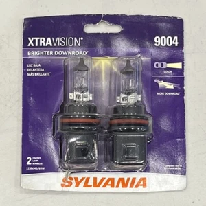 Sylvania 9004 XtraVision XV.BP2 Halogen Headlight Pair Set 2 Bulbs - Picture 1 of 4