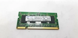 SAMSUNG 512MB DDR2 667MHz PC2-5300S Laptop SODIMM Memory RAM M470T6554EZ3-CE6 - Picture 1 of 2