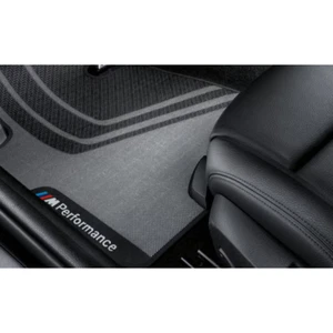 ORIGINAL BMW M Performance Fussmatten hinten 3er F30 F31 F80 M3 4er F36 - Picture 1 of 3