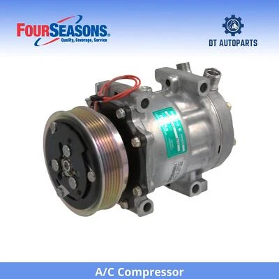For 1987-1990 Ford Bronco II A/C Compressor 4 Seasons 1988 1989 - Image 1 of 4