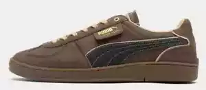Puma Porsche Super Team Mens Brown Leather Shoes Sneakers 911 1963 GT Driving - Picture 1 of 6