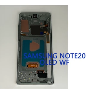 SPRZEDAŻ FABRYCZNA Samsung Galaxy NOTE20-N981 Wyświetlacz OLED Ekran LCD UNIWERSALNA RAMKA - Zdjęcie 1 z 8
