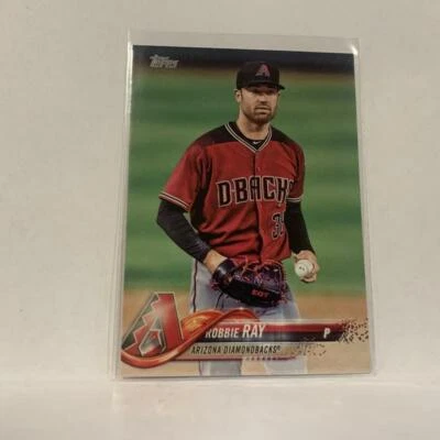 #17 Robbie Ray Arizona Diamondbacks  Series 1 2018 Topps Baseball Card A1K - Image 1 of 2