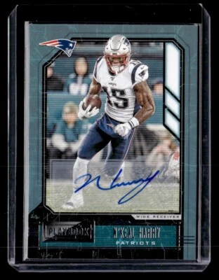 2020 Panini Playbook Signatures * N'Keal Harry * Card #41 AUTO RC - Image 1 of 2