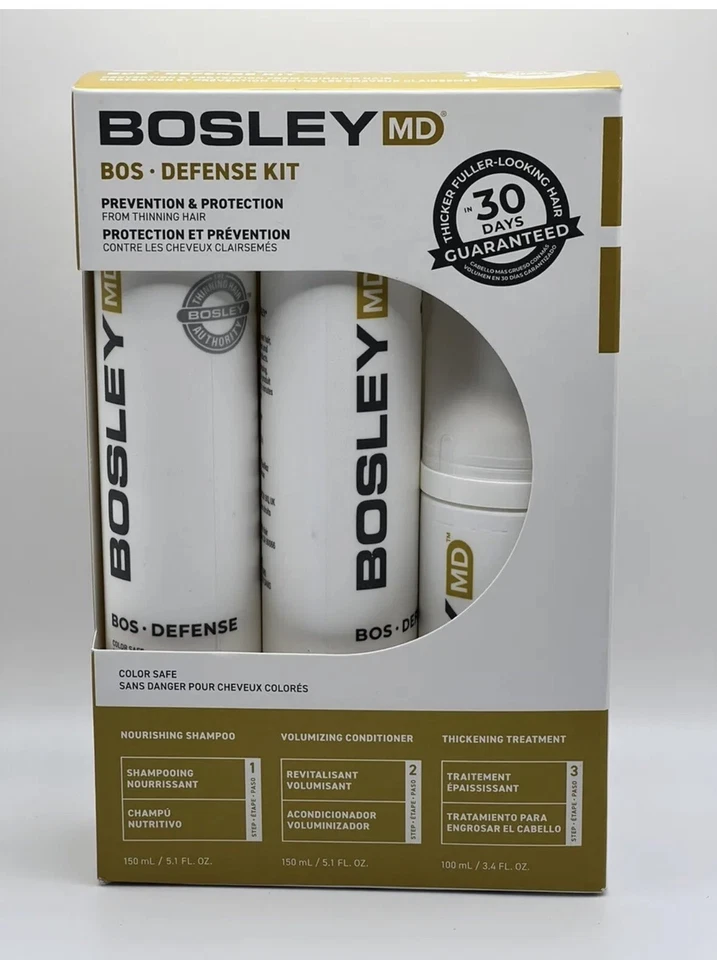 Bosley MD BosDefense Color Safe Starter Pack con lima de uñas gratis Foto 1 de 1