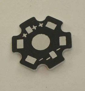5x 1w/3w Power Led Disipador Pcb - Imagen 1 de 2