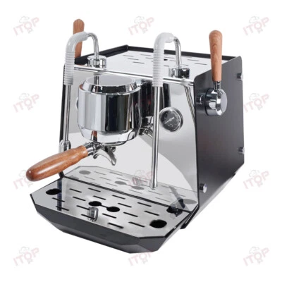 Electric Espresso Coffee Machine Coffee Maker With PID 9-15Bar 220-240V - Image 1 of 4