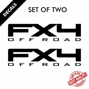FX4 Off Road Decals Vinyl Truck Sticker Decal Set |29 - Picture 1 of 5