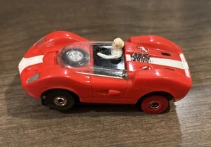 Aurora Tjet McLaren Elva Slot car - Red Vintage Thunderjet - Picture 1 of 11
