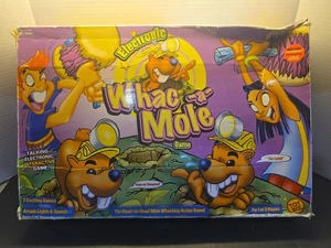Juego electrónico Whac-A-Mole 1999 de Toy Biz Kay B Toys funcionando limpio - Imagen 1 de 7