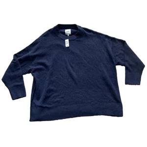 Aerie Damen Pullover dunkelblau XXL neu mit Etikett weich läuft oversized - Bild 1 von 9