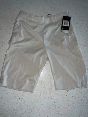 Новый с ярлыками Nike Dri Fit UV 11» Бермуды шорты для гольфа желтовато-коричневый AJ5663-104 женщин XS $75 - Изображение 1 из 4