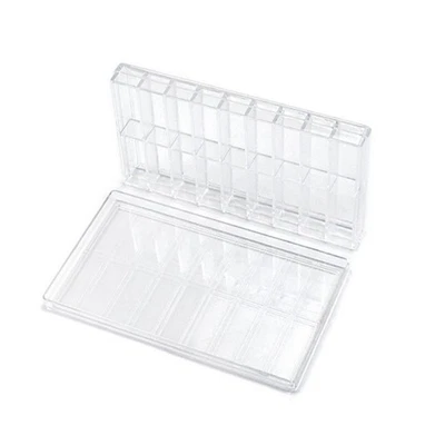 18 Grids Watch Tiny Parts screw Storage Box Plastic Watch Repair Parts Container - Image 1 of 4