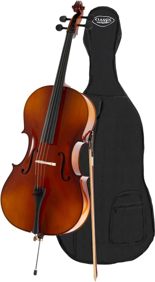 Classic Cantabile Student Cello 3/4 Inkl. Tasche und Bogen