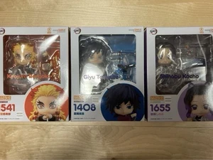 Demon Slayer Nendoroid Good Smile Company Tomioka Rengoku Kocho Juego de 3 Japón - Imagen 1 de 1