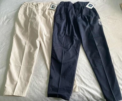 NWT Vtg Dockers Twill Classic Lot of 2 Boys Size 14 Pleated School Going Out - Image 1 of 4