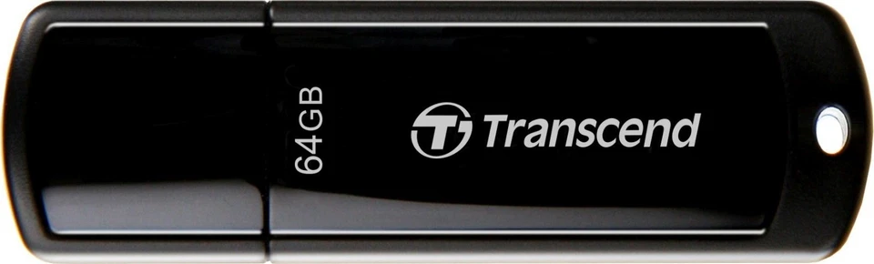 Transcend JetFlash 700 64GB USB-Stick USB 3.0 Stick schwarz 64 GB - Bild 1 von 1