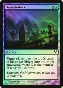 MTG FOIL Dreadwaters  - Avacyn Restored #049 - Picture 1 of 1