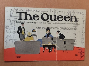 Postkarte AK The Queen Kurfürstendamm 237 Berlin Restaurant Lokal Geschäft  F5 - Bild 1 von 3