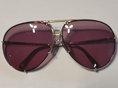 VINTAGE 1990's Porsche By Carrera Glasses - Collector Case - Extra Pair Of Lense - Image 1 of 4