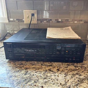 Nikko Stereo Receiver NR-850, AM/FM Hi-Fi Amplifier, AC 120V 60Hz 320W in Black - Picture 1 of 17