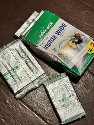 Fujifilm Instax Instant Print Film: 3 Packs Wide And 1 Pack Mini - All Expired - Image 1 of 4