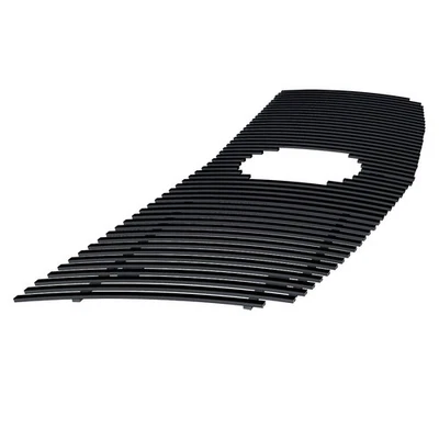 Fits 2002-2006 Cadillac Escalade/EXT/ESV Logo Show Vertical Black Billet Grille - Image 1 of 4