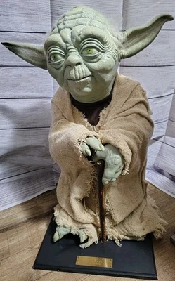 Star Wars Life Size Yoda Statue 1/1  Figure Model Collectible Limited Gift 2 Ft - Image 1 of 4