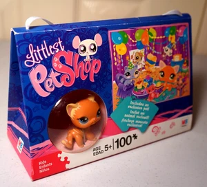 LPS Littlest Pet Shop No # Orange Shorthair Cat Puzzle 100 Piece New Nib - Picture 1 of 8