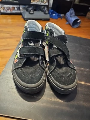 Zapatos VANS Niños Trippy Dip Brillan en la Oscuridad SK8-Mid Halloween Niños Talla 13.5 Foto 1 de 4