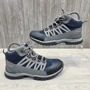 Berghaus Explorer WP Mid Impermeable Azul Gris Junior Botas de Caminar Talla UK 4 - Imagen 1 de 18