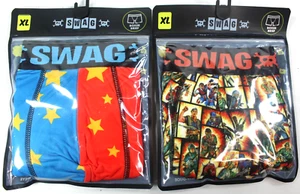 Swag Men's Boxer Briefs 2 Designs Popeye, G.I. Joe Extra Large 38 - 40 Inches - Picture 1 of 7