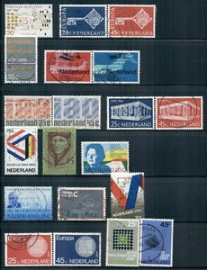 NIEDERLANDE 451-86 SG1049-115 gebraucht 1968-70 Gedenkmünzen 6 Sätze,8 Einzel CV$8 - Bild 1 von 1