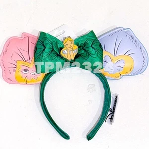 2024 Disney Parks Epcot Reino Unido Ashley Eckstein Alicia en el País de las Maravillas Diadema Oreja Nueva con Etiquetas - Imagen 1 de 2