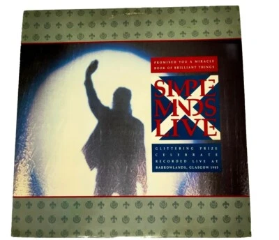 Simple Minds Live Glasgow 85 Glittering Prize Promised Celebrate 12” Vinyl SM212 - Image 1 of 2
