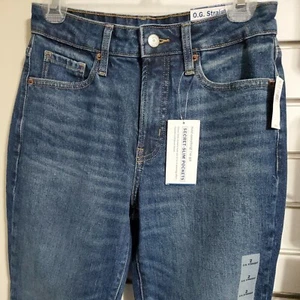 Old Navy womens pants Size 2 Blue Jeans OG Straight - Picture 1 of 5
