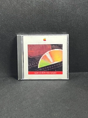 Rare, Vintage 1992 Apple Computer CD-ROM Titles Sampler, used, in Jewel case - Image 1 of 4