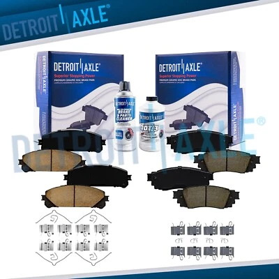 Almohadilla cerámica delantera trasera 6 piezas para Toyota Camry Lexus RX350 RX350L RX450H RX450HL Foto 1 de 4