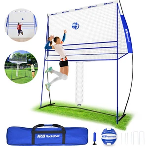 11×8FT Portable Volleyball Net Training Practice for Backyard Outdoor w/ Bag - Picture 1 of 10