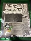 Extra! Extra! 2020 Mickey Mouse LE 750 20 Years Of Disney Pin Trading Sealed 