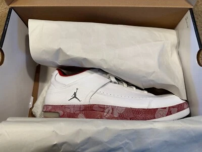 Talla 13 - Air Jordan 87 Clásico Blanco Rojo Universitario Raro Edición Limitada Nuevo en Caja Foto 1 de 4