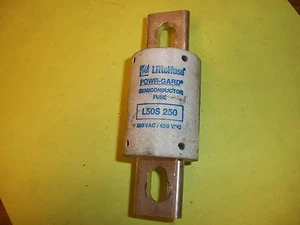 Littelfuse L50S 250 Amp Semiconductor Fuse Bussmann FWH 250 500 Vac - Picture 1 of 2