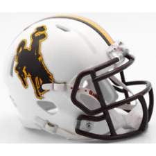 Wyoming Cowboys NCAA Mini Speed Football Helmet - NCAA.