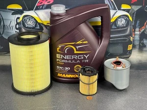 FOR FORD FOCUS 1.6 TDCI MK3 SERVICE KIT FUEL OIL AIR AND 5L 5W30 ENGINE OIL - Picture 1 of 1