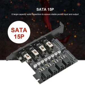 HDD Hard Drive Power Supply Switch Control SATA Drive Switcher For PC Computer - Bild 1 von 12