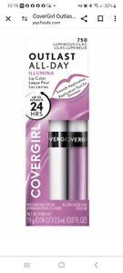 COVERGIRL Outlast AllDay LipColor Liquid Lipstick and Moisturizing Topcoat Lilac