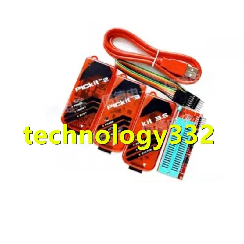 1PC NEW PIC KIT2/3/3.5 Programmer/emulator/writer kit3.5+ PICKITICD2 #YT Foto 1 de 1